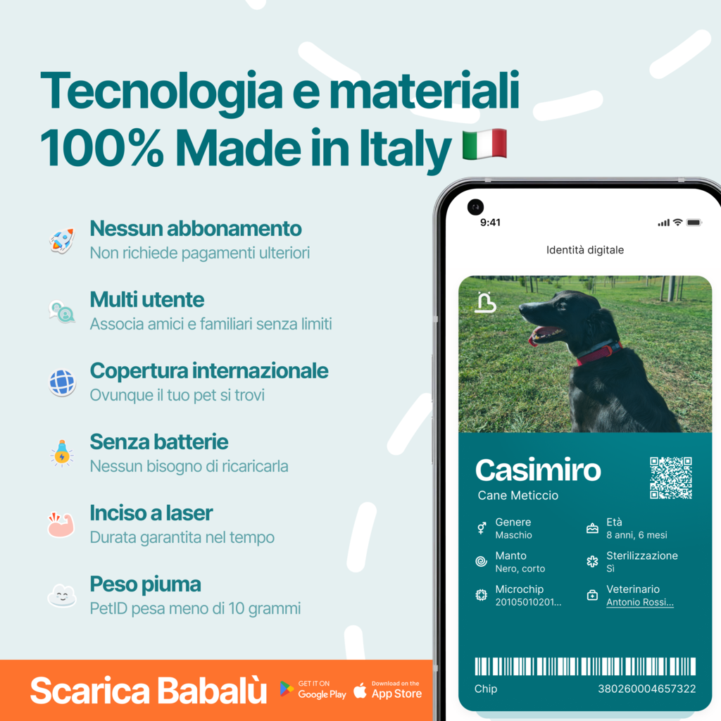 Babalù PetID — variante prodotto
